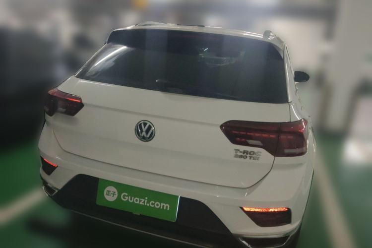 Used Volkswagen T-ROC 2018 280TSI DSG Two-Wheel-Drive Luxury Version China V Emission Standard Rear