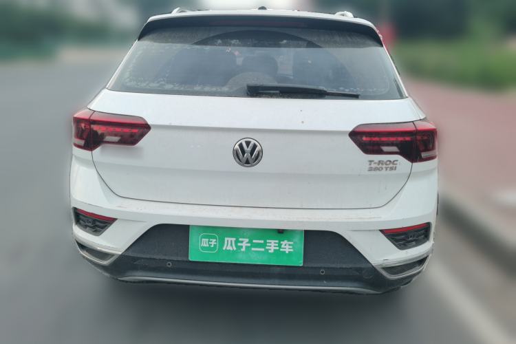 Used Volkswagen T-ROC 2018 280TSI DSG Two-Wheel Drive Advanced Version China V Emission Standard Rear