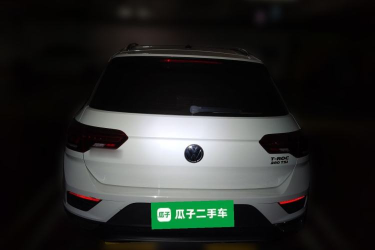 Used Volkswagen T-ROC 2018 280TSI DSG Two-Wheel Drive Comfort Version China VI Standard Rear