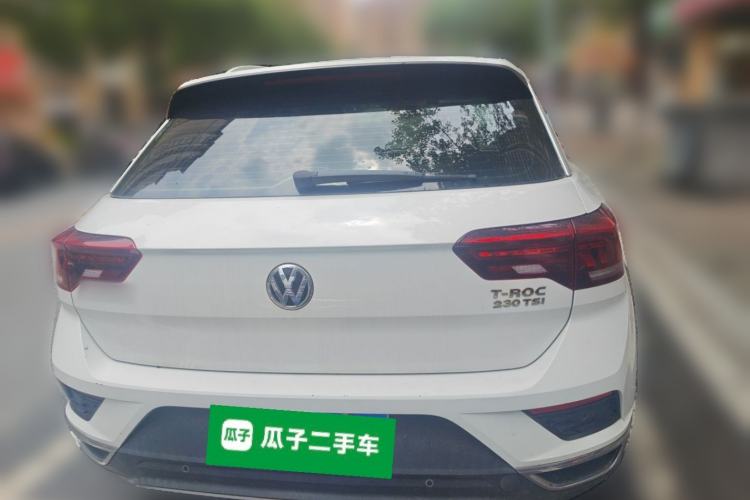 Used Volkswagen T-ROC 2018 230TSI DSG Two-Wheel Drive Advanced Version China V Standard Rear