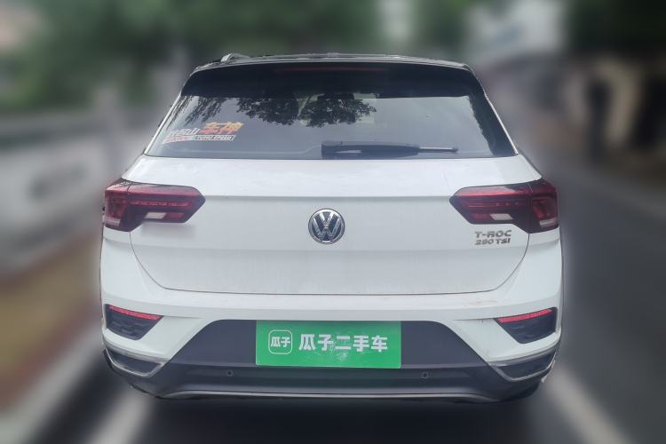 Used Volkswagen T-ROC 2018 280TSI DSG Four-Wheel Drive Comfort Version China V Standard Rear