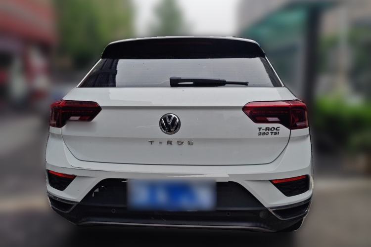 Used Volkswagen T-ROC 2018 280TSI DSG Two-Wheel-Drive Comfort Version China V Standard Rear