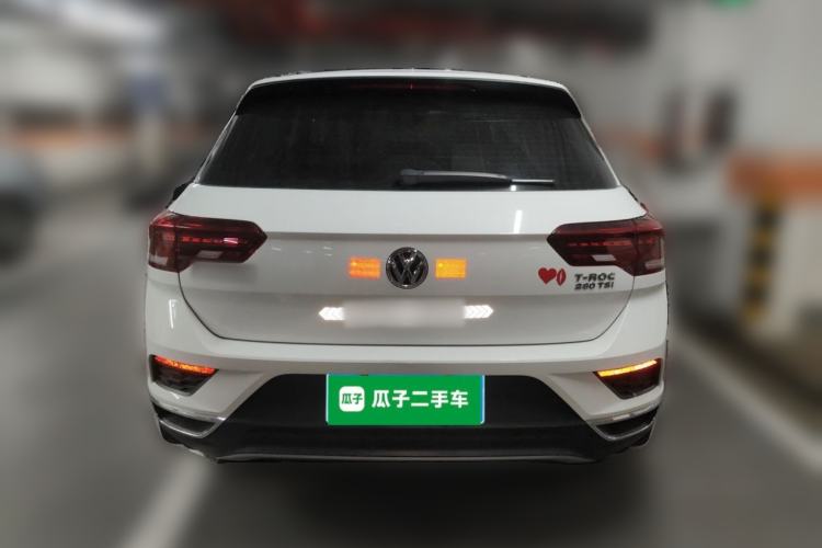 Used Volkswagen T-ROC 2018 280TSI DSG Two-Wheel-Drive Comfort Version China V Standard Rear