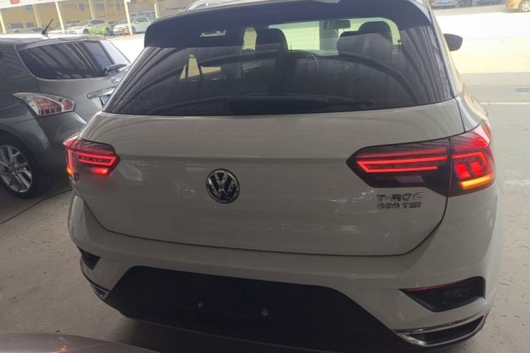 Used Volkswagen T-ROC 2018 280TSI DSG Two-Wheel Drive Comfort Version China VI Standard Rear