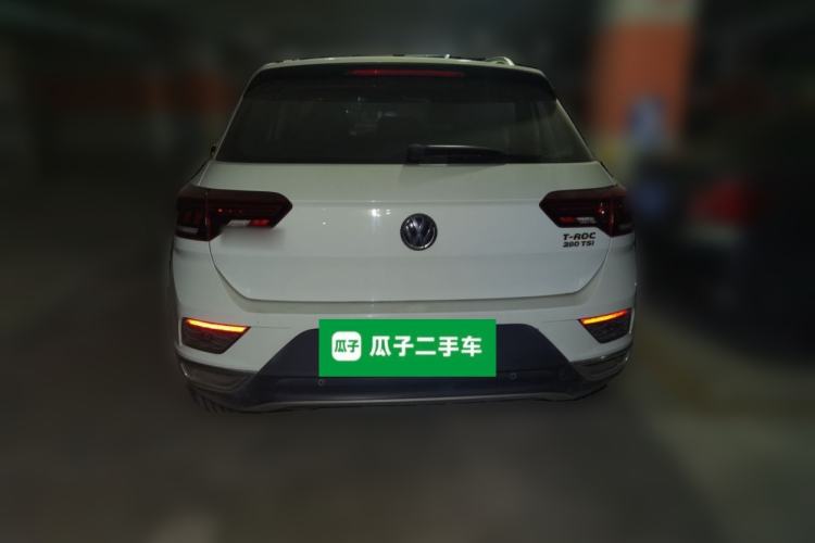 Used Volkswagen T-ROC 2018 280TSI DSG Two-Wheel Drive Comfort Version China VI Standard Rear