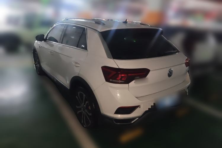Used Volkswagen T-ROC 2018 280TSI DSG Two-Wheel-Drive Luxury Version China V Emission Standard Rear Left 45 Deg