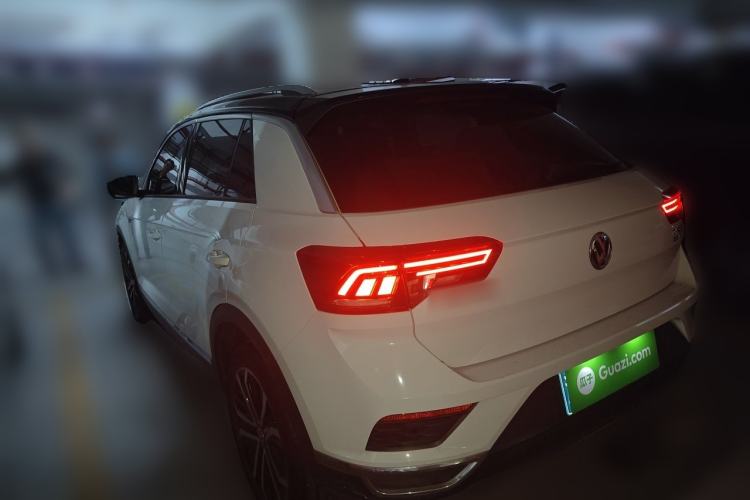 Used Volkswagen T-ROC 2018 280TSI DSG Two-Wheel-Drive Luxury Version China V Emission Standard Rear Left 45 Deg