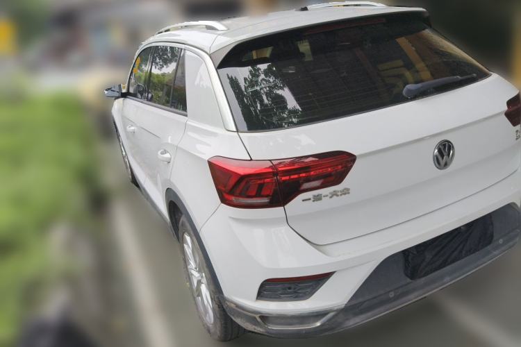 Used Volkswagen T-ROC 2018 280TSI DSG Two-Wheel-Drive Advanced Version China VI Standard Rear Left 45 Deg