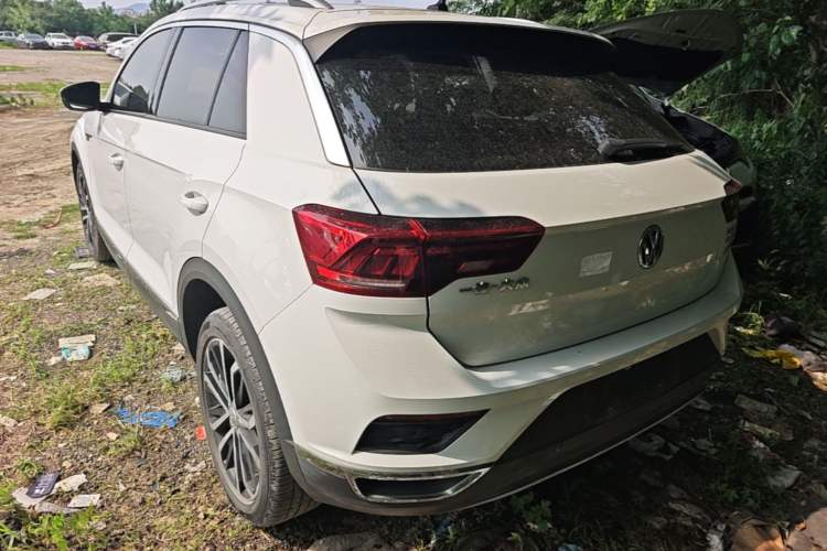 Used Volkswagen T-ROC 2018 280TSI DSG Two-Wheel-Drive Comfort Version China V Standard Rear Left 45 Deg