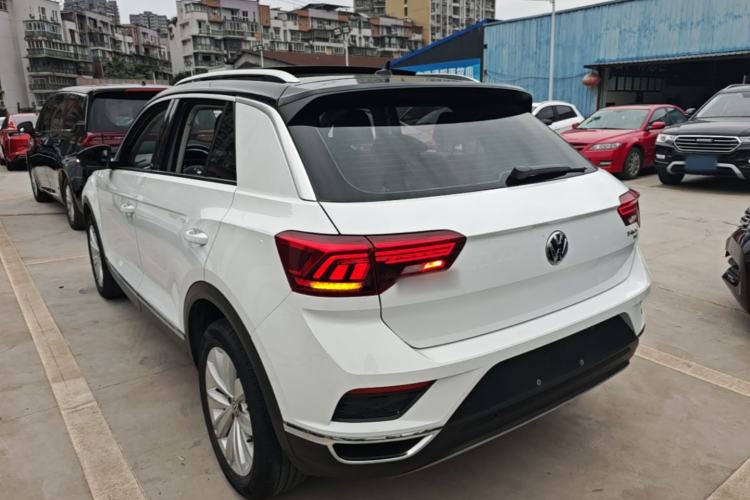 Used Volkswagen T-ROC 2018 230TSI DSG Two-Wheel Drive Advanced Version China VI Standard Rear Left 45 Deg