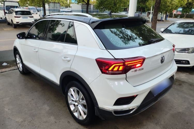 Used Volkswagen T-ROC 2018 230TSI DSG Two-Wheel Drive Advanced Version China VI Standard Rear Left 45 Deg