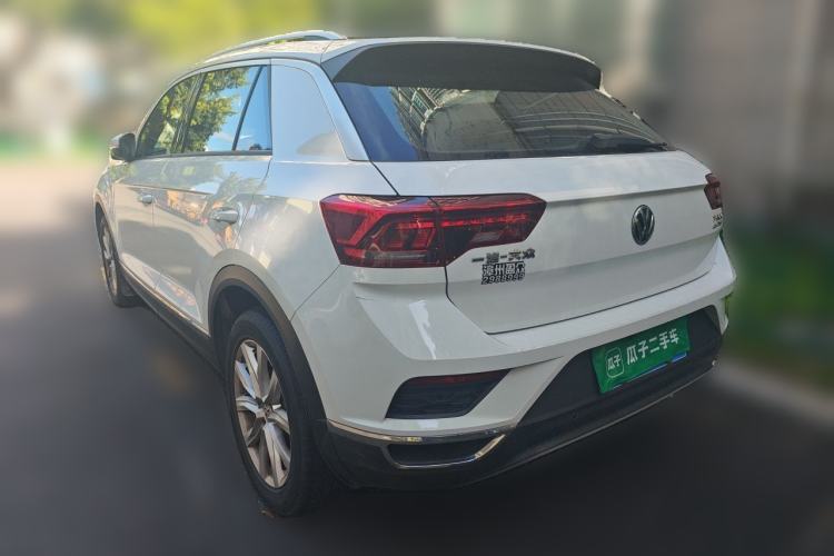 Used Volkswagen T-ROC 2018 230TSI DSG Two-Wheel Drive Advanced Version China V Standard Rear Left 45 Deg