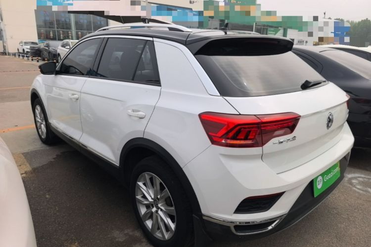 Used Volkswagen T-ROC 2018 230TSI DSG Two-Wheel Drive Advanced Version China V Standard Rear Left 45 Deg