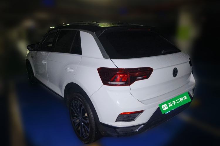 Used Volkswagen T-ROC 2018 280TSI DSG Two-Wheel-Drive Luxury Version China V Emission Standard Rear Left 45 Deg