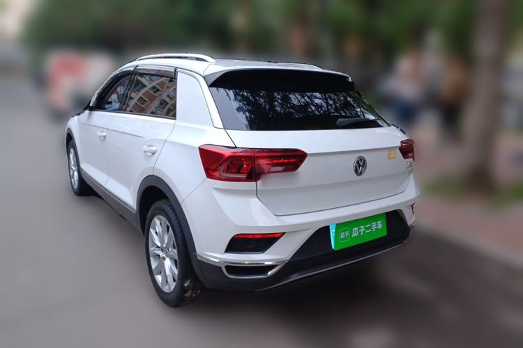 Used Volkswagen T-ROC 2018 280TSI DSG Two-Wheel Drive Advanced Version China V Emission Standard Rear Left 45 Deg