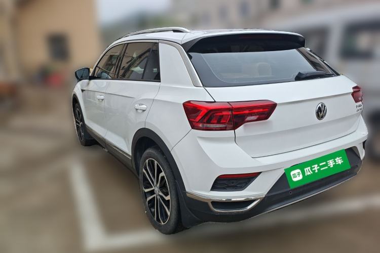 Used Volkswagen T-ROC 2018 280TSI DSG Two-Wheel Drive Comfort Version China VI Standard Rear Left 45 Deg