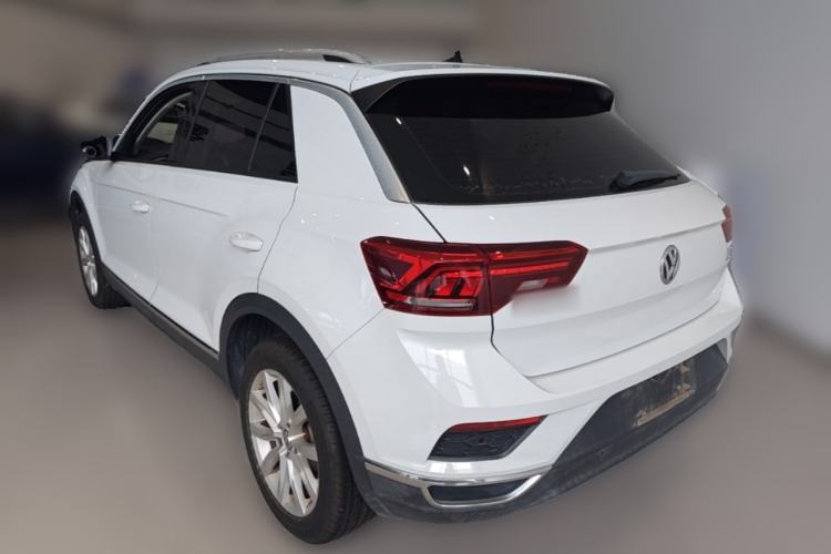 Used Volkswagen T-ROC 2018 230TSI DSG Two-Wheel Drive Advanced Version China V Standard Rear Left 45 Deg