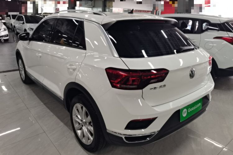 Used Volkswagen T-ROC 2018 230TSI DSG Two-Wheel Drive Advanced Version China V Standard Rear Left 45 Deg