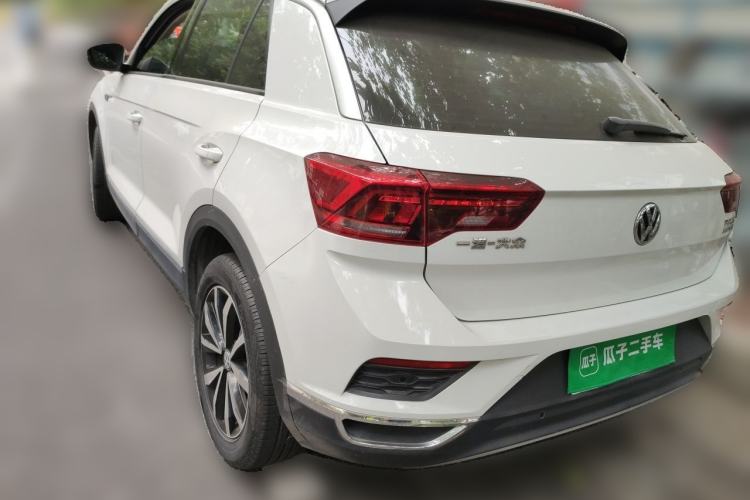 Used Volkswagen T-ROC 2018 280TSI DSG Four-Wheel Drive Comfort Version China V Standard Rear Left 45 Deg