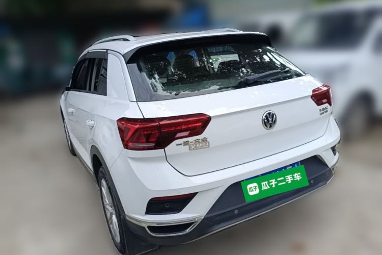 Used Volkswagen T-ROC 2018 280TSI DSG Two-Wheel Drive Advanced Version China V Emission Standard Rear Left 45 Deg