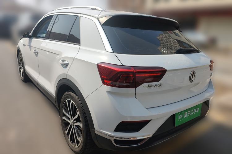 Used Volkswagen T-ROC 2018 280TSI DSG Two-Wheel-Drive Comfort Version China V Standard Rear Left 45 Deg