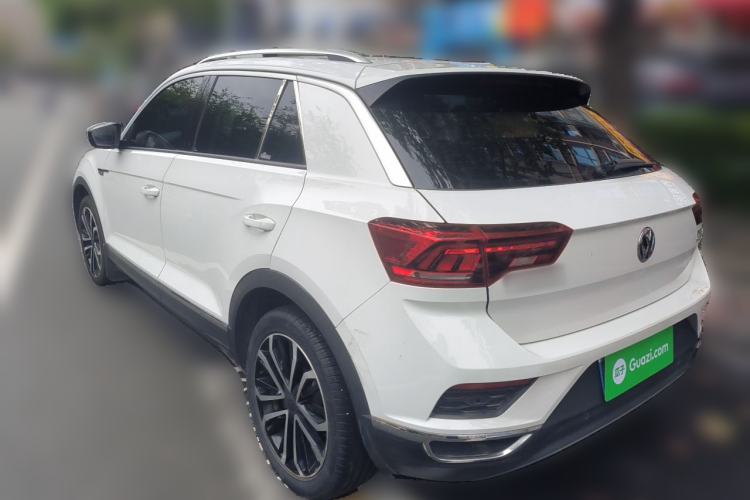 Used Volkswagen T-ROC 2018 280TSI DSG Two-Wheel-Drive Luxury Version China V Emission Standard Rear Left 45 Deg