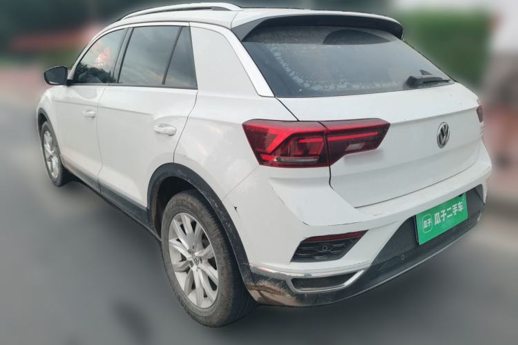 Used Volkswagen T-ROC 2018 280TSI DSG Two-Wheel Drive Advanced Version China V Emission Standard Rear Left 45 Deg