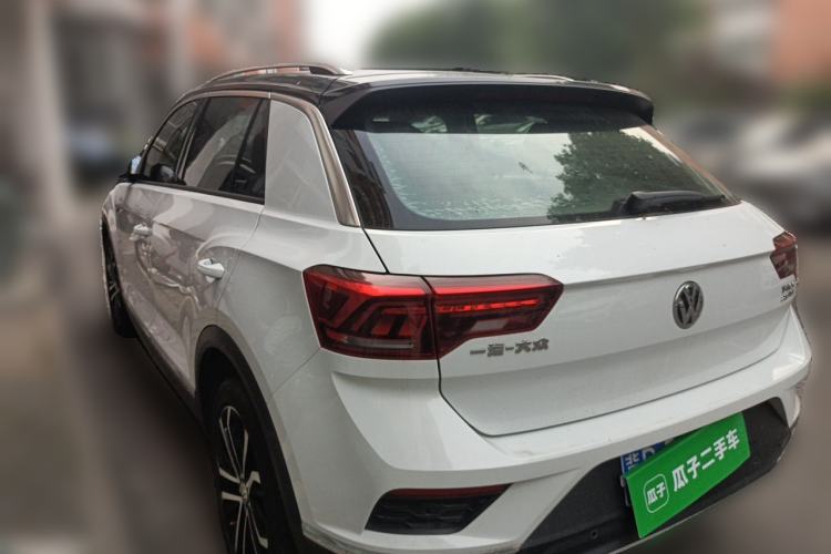 Used Volkswagen T-ROC 2018 280TSI DSG Two-Wheel-Drive Comfort Version China V Standard Rear Left 45 Deg