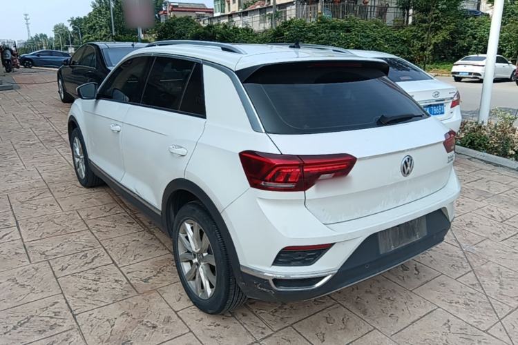 Used Volkswagen T-ROC 2018 280TSI DSG Two-Wheel Drive Advanced Version China V Emission Standard Rear Left 45 Deg