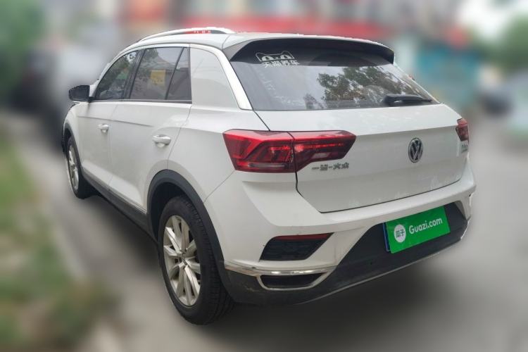 Used Volkswagen T-ROC 2018 230TSI DSG Two-Wheel Drive Advanced Version China V Standard Rear Left 45 Deg
