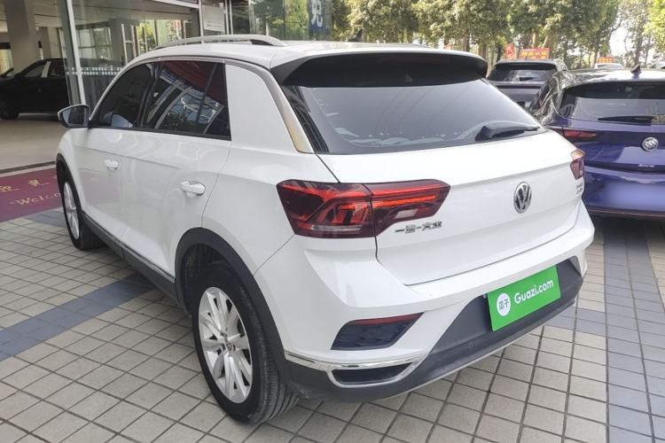 Used Volkswagen T-ROC 2018 230TSI DSG Two-Wheel Drive Advanced Version China V Standard Rear Left 45 Deg