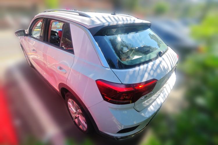 Used Volkswagen T-ROC 2018 230TSI DSG Two-Wheel Drive Advanced Version China V Standard Rear Left 45 Deg