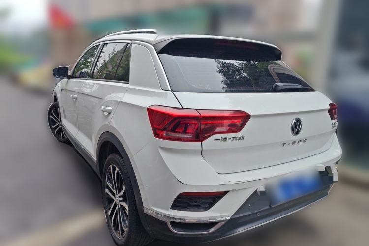 Used Volkswagen T-ROC 2018 280TSI DSG Two-Wheel-Drive Comfort Version China V Standard Rear Left 45 Deg