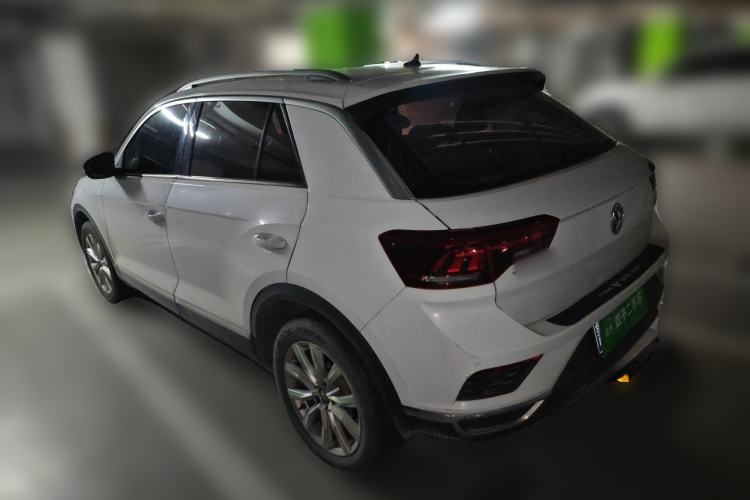 Used Volkswagen T-ROC 2018 230TSI DSG Two-Wheel Drive Advanced Version China V Standard Rear Left 45 Deg