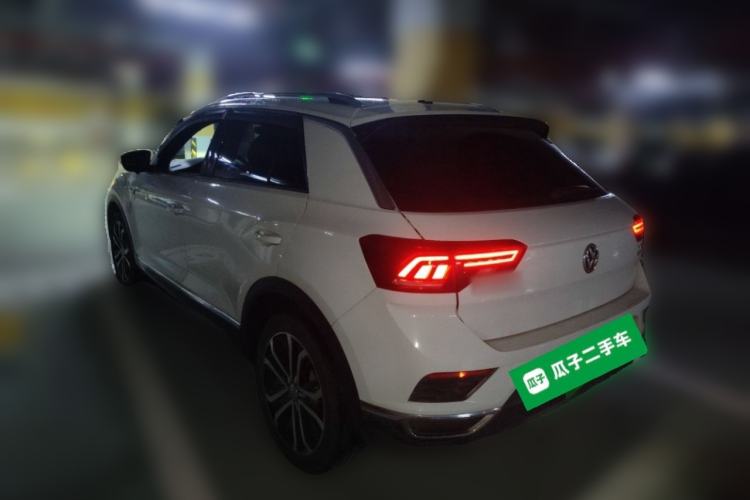 Used Volkswagen T-ROC 2018 280TSI DSG Four-Wheel Drive Luxury Version China V Emission Standard Rear Left 45 Deg