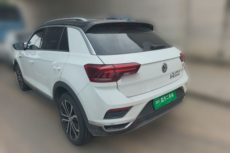 Used Volkswagen T-ROC 2018 280TSI DSG Two-Wheel Drive Luxury Version China VI Standard Rear Left 45 Deg