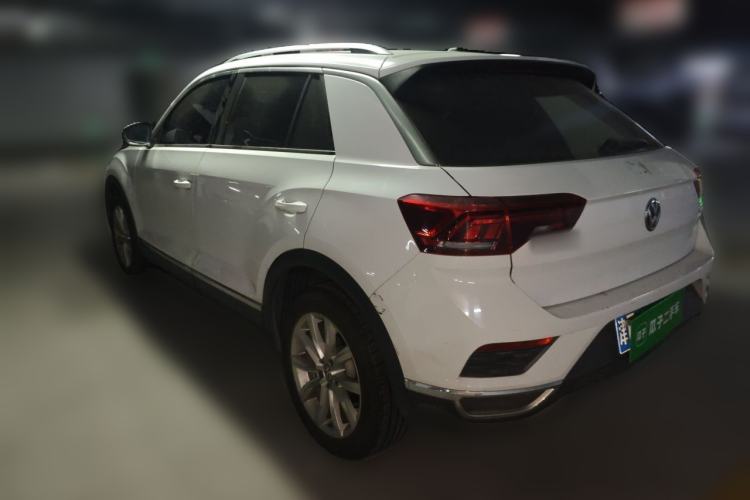 Used Volkswagen T-ROC 2018 230TSI DSG Two-Wheel Drive Advanced Version China VI Standard Rear Left 45 Deg