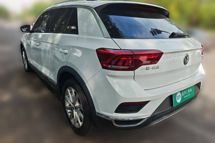 Used Volkswagen T-ROC 2018 280TSI DSG Two-Wheel Drive Advanced Version China V Emission Standard Rear Left 45 Deg