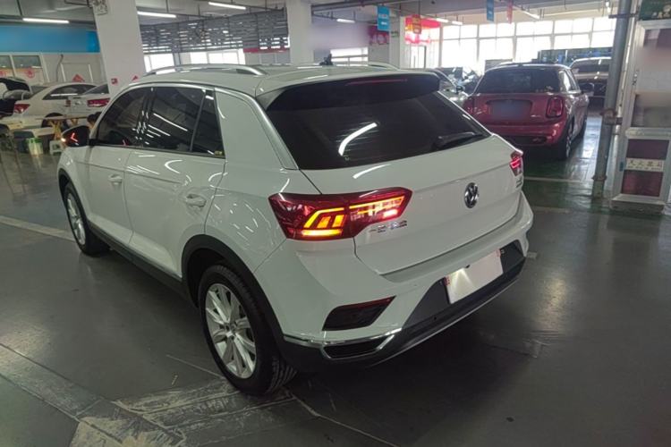 Used Volkswagen T-ROC 2018 230TSI DSG Two-Wheel Drive Advanced Version China V Standard Rear Left 45 Deg