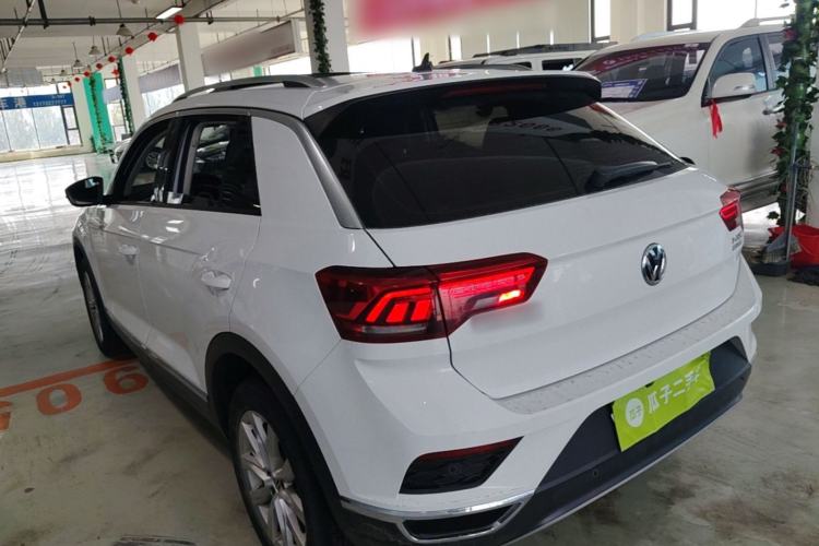 Used Volkswagen T-ROC 2018 230TSI DSG Two-Wheel Drive Advanced Version China V Standard Rear Left 45 Deg
