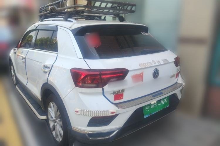 Used Volkswagen T-ROC 2018 230TSI DSG Two-Wheel Drive Advanced Version China V Standard Rear Left 45 Deg