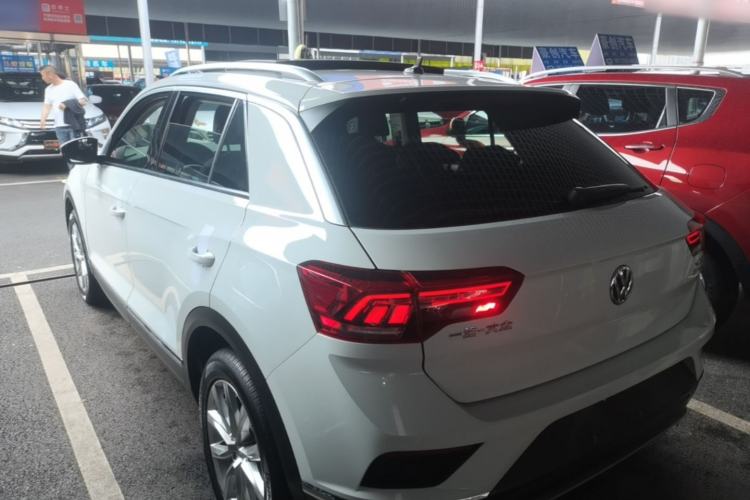 Used Volkswagen T-ROC 2018 280TSI DSG Two-Wheel Drive Advanced Version China V Emission Standard Rear Left 45 Deg