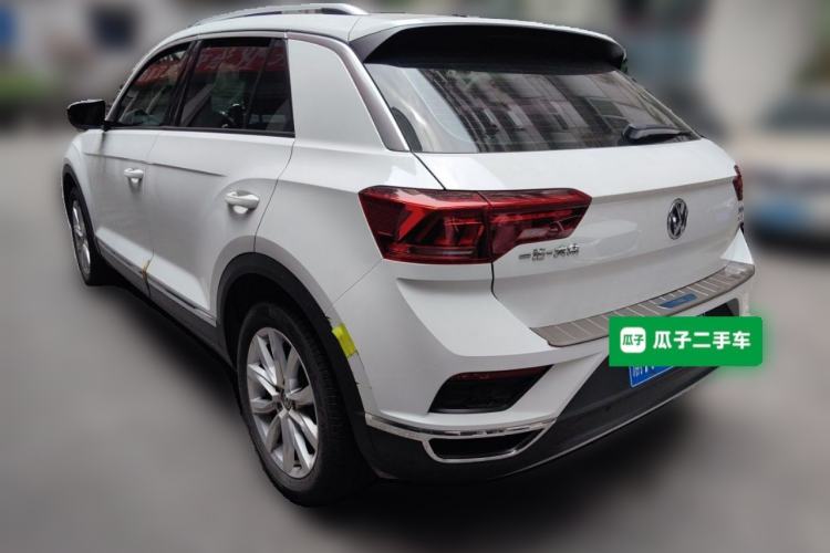 Used Volkswagen T-ROC 2018 280TSI DSG Two-Wheel Drive Advanced Version China V Emission Standard Rear Left 45 Deg