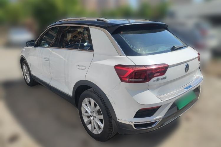 Used Volkswagen T-ROC 2018 280TSI DSG Two-Wheel-Drive Advanced Version China VI Standard Rear Left 45 Deg