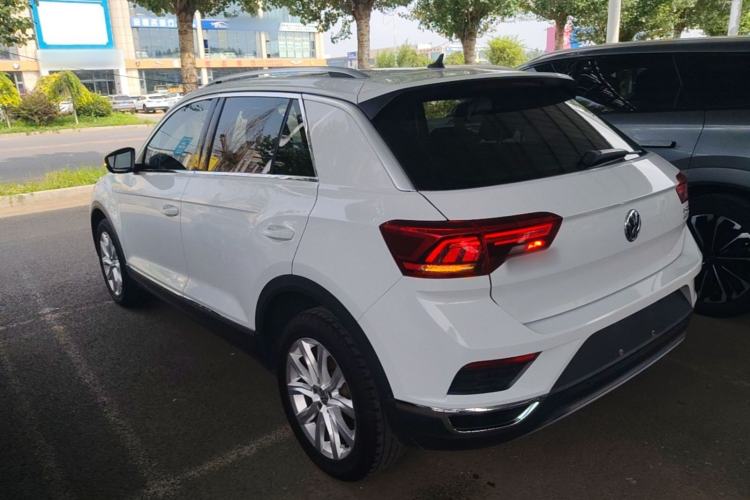 Used Volkswagen T-ROC 2018 230TSI DSG Two-Wheel Drive Advanced Version China V Standard Rear Left 45 Deg