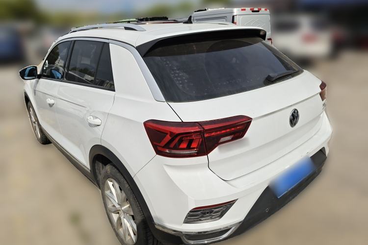 Used Volkswagen T-ROC 2018 230TSI DSG Two-Wheel Drive Advanced Version China V Standard Rear Left 45 Deg