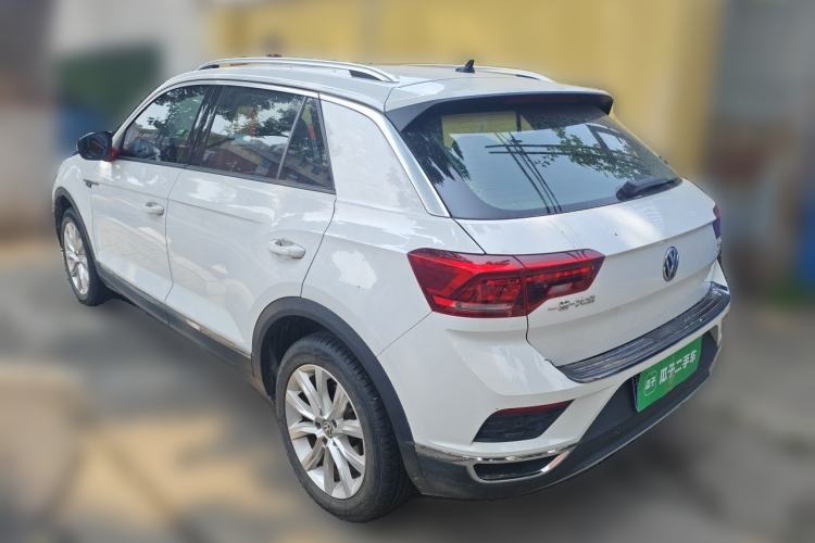 Used Volkswagen T-ROC 2018 230TSI DSG Two-Wheel Drive Advanced Version China V Standard Rear Left 45 Deg