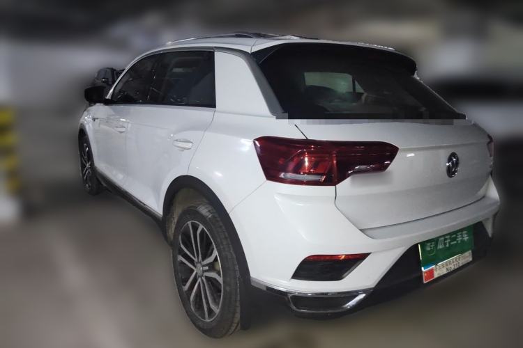 Used Volkswagen T-ROC 2018 280TSI DSG Two-Wheel-Drive Comfort Version China V Standard Rear Left 45 Deg