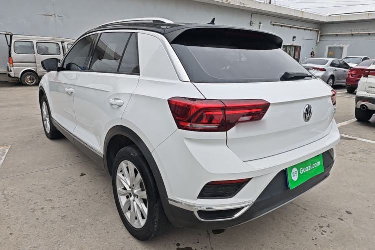 Used Volkswagen T-ROC 2018 230TSI DSG Two-Wheel Drive Advanced Version China V Standard Rear Left 45 Deg