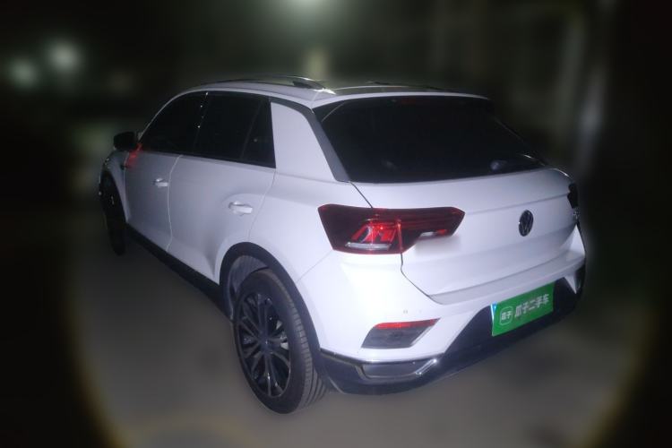 Used Volkswagen T-ROC 2018 280TSI DSG Four-Wheel Drive Luxury Version China V Emission Standard Rear Left 45 Deg